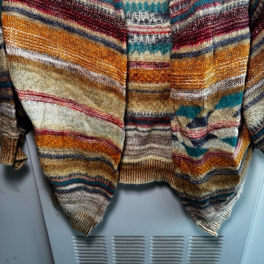 FORTE FORTE striped pattern knit cardigan - Picture 6 of 6